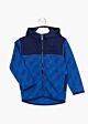 Losan Jungen Jacke Sweatjacke Kapuze Blau Kinder Kapuze 