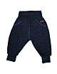 Maximo Wollhose Wollfleece Blau GOTS Hose Baby Schlupfhose Bequembund