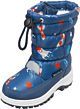 Playshoes Kinder Stiefel Winterstiefel Winter-Boots Jungen Weltraum Blau 