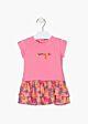 Losan Mädchen Kleid Sommerkleid Baby Dschungel Pink Kinder