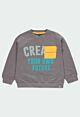 boboli Jungen Sweatshirt Kinder Pullover Grau 