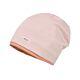 Maximo Mütze Beanie Jersey Rosa Mädchen Kinder