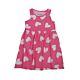 Losan Kleid Jerseykleid Trägerkleid Herz Pink Mädchen Kinder Sommer