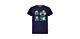 Salt and Pepper T-Shirt Kurzarm Dunkelblau Navy Traktor Kinder Jungen